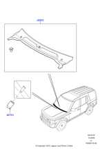 LR096164 - Land Rover Panel - Cowl Top