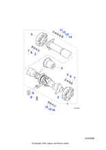 XR81861 - Jaguar Spacer