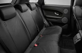 Waterproof Seat Covers - Almond, Rear, NAS/ROW without Armrest, Coupé