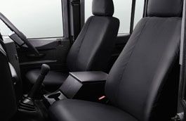 Waterproof Seat Covers - Black, Second Row, 110