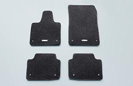 Genuine Jaguar Luxury Carpet Mats - Ebony, LHD (T4K1506PVJ)