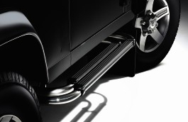 Side Protection Runners - Black, Twin Tube, 90