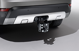 Tow Eye Cover - Multi-Height Tow Bar and NAS/Australia Towing Receiver, White Silver, Pre 21MY
