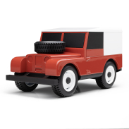 LKGF075RDA - Land Rover Series I Icon Model - Fire Engine Red