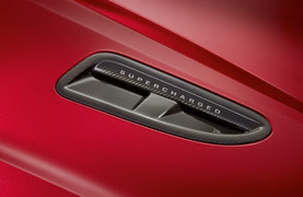 Bonnet Louvre - Carbon Fibre, Right Side