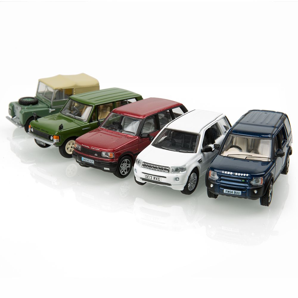 176 Range Scale for sale online Oxford Diecast 76set49 5 Piece Land Rover Classic Set 