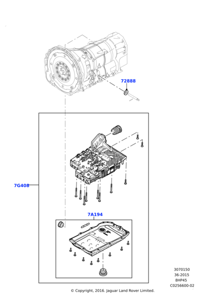 LR069052 - Land Rover Valve - Transmission Control | Jaguar Land 