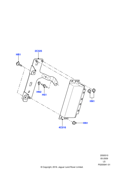 LR083860 - Land Rover Module-Control | Jaguar Land Rover Classic Parts