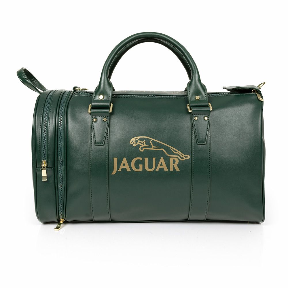 Jaguar  Leather Weekender Bag