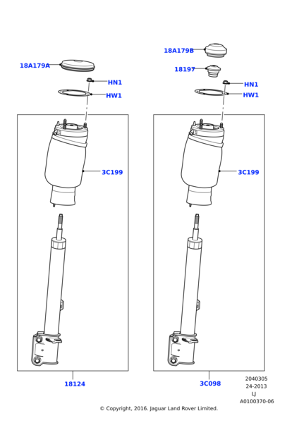 RNB501520 - Land Rover Shock Absorber - Front