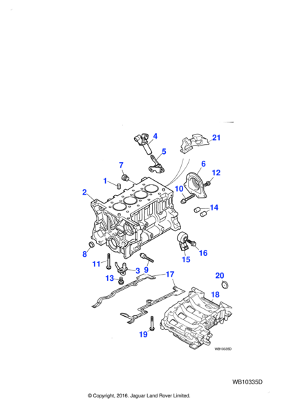 Jaguar x deals type knock sensor