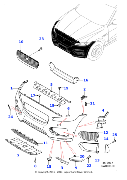 Jaguar f shop pace parts