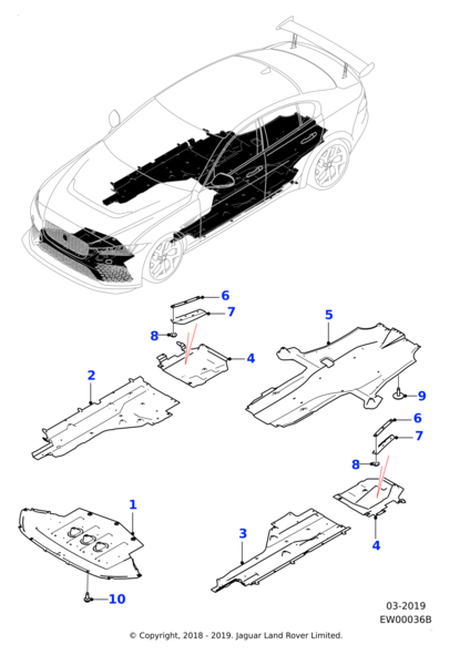 Jaguar shop xe undertray