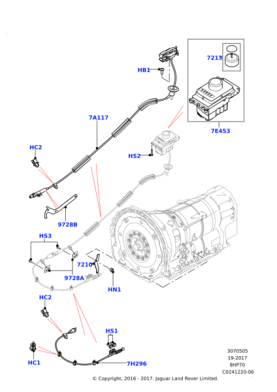 LR085667 - Land Rover Module - Transfer Shift Control