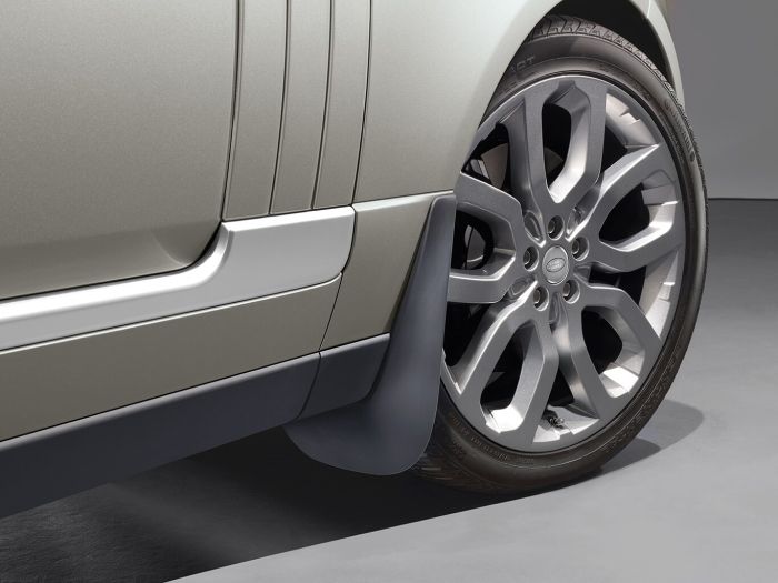 Range Rover Mudflaps - Front, for vehicles fitted with Deployable Side Steps