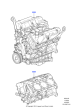 LR006382 - Land Rover Engine - Stripped