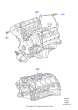 LR003969 - Land Rover Engine - Stripped