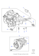 JGB101050 - Land Rover Blower assembly heater
