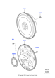 4602296 - Land Rover Flywheel And Ring Gear