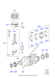 4345511 - Land Rover Bolt - Connecting Rod
