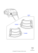 VUB503390 - Land Rover Guard - Rear Lamp - Set
