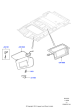 EGP000040PVA - Land Rover Retainer - Sun Visor