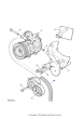 ERR3440 - Land Rover Pulley-tensioner ancillary drive