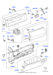 FFB500510WVC - Land Rover Compartment - Stowage
