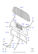 LR008472 - Land Rover Partition - Loading Compartment