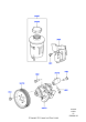 LR079228 - Land Rover Bracket - Power Steering Pump