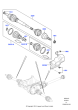 IED500120 - Land Rover Shaft - Front Axle