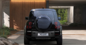 BLACK SPARE WHEEL COVER