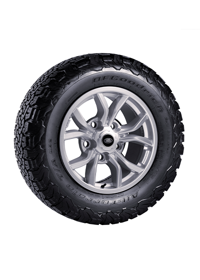 631000012 - BOWLER 18&quot; Defender Road Alloy Wheel - Silver
