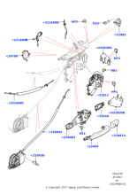 LR106294 - Land Rover Cap - Door Locking Mechanism