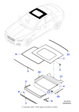 T2H35586LKP - Jaguar Sliding blind