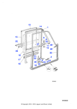 RTC1505 - Jaguar Seal retainer