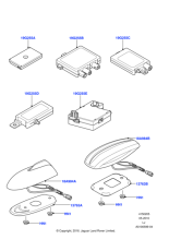 XUI500370 - Land Rover Aerial