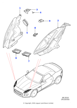 T2R18040 - Jaguar Headlamp