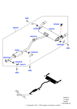 LR104339 - Land Rover Muffler And Pipe - Rear