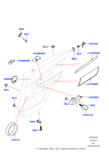 LR113295 - Land Rover Bezel - Switch