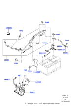 LR067369 - Land Rover Cable - Battery Positive