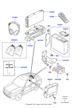 XQU500080 - Land Rover Bracket