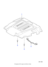 C2D3532 - Jaguar Engine cover