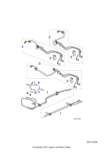 C2Z5027 - Jaguar Fuel feed pipe