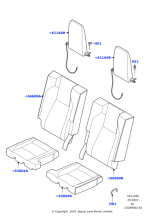 LR126529 - Land Rover Cover - Seat Cushion