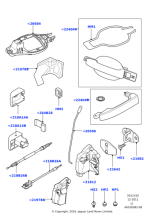 CXB500290HZV - Land Rover Handle - Door - Outer