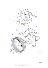 NCA3740AC - Jaguar Steering pump pulley