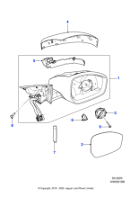 J9C21189 - Jaguar Door mirror