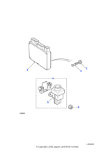 NNN100720 - Land Rover Electric control unit-fuel control