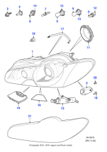 C2Z13838 - Jaguar Headlamp